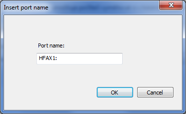 port name